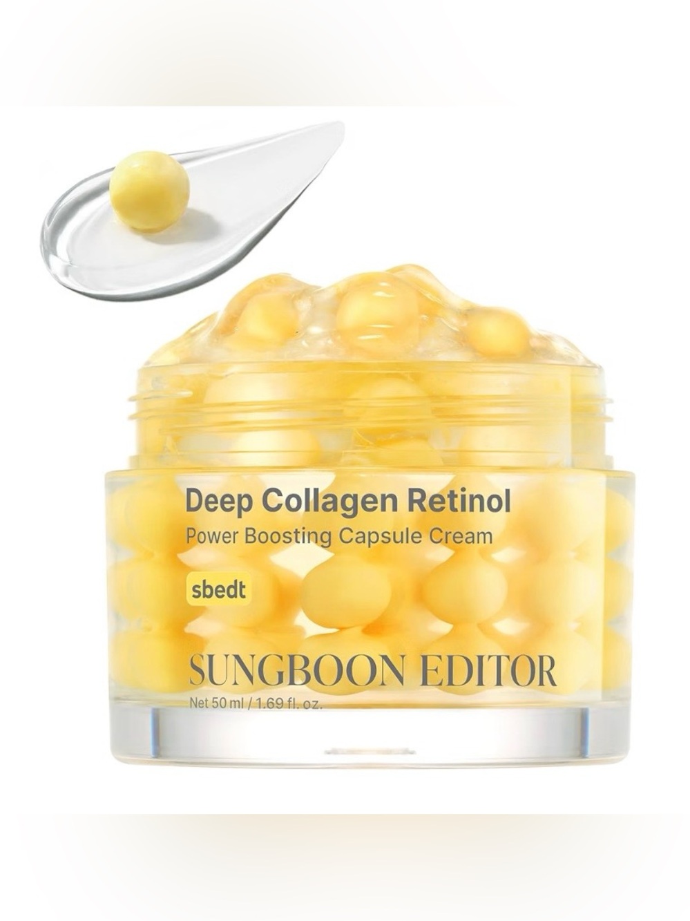 SUNGBOON EDITOR Deep Collagen Retinol Power Boosting Capsule Cream - 50ml NIB